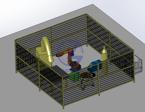 機(jī)器人焊接實(shí)訓(xùn)工作站
